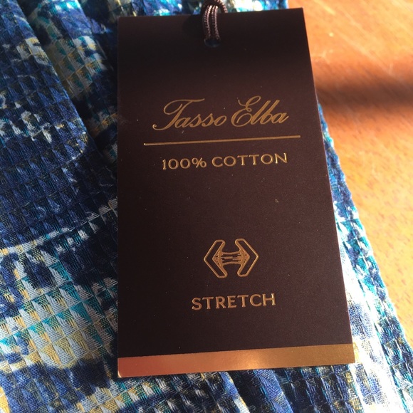 Brand New Tasso Elba Men’s Button Down Shirt XXL - Picture 3 of 6